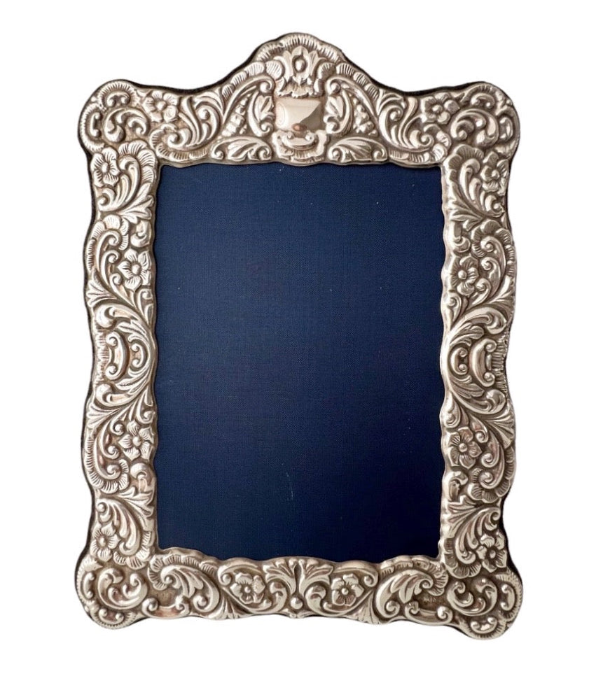 Vintage Carr’s Sheffield Sterling Photo Frame, 1992, Portrait Size