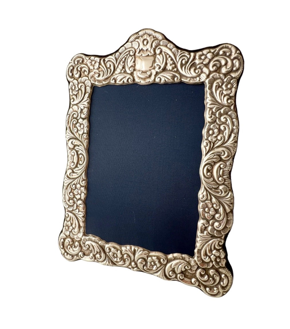 Vintage Carr’s Sheffield Sterling Photo Frame, 1992, Portrait Size