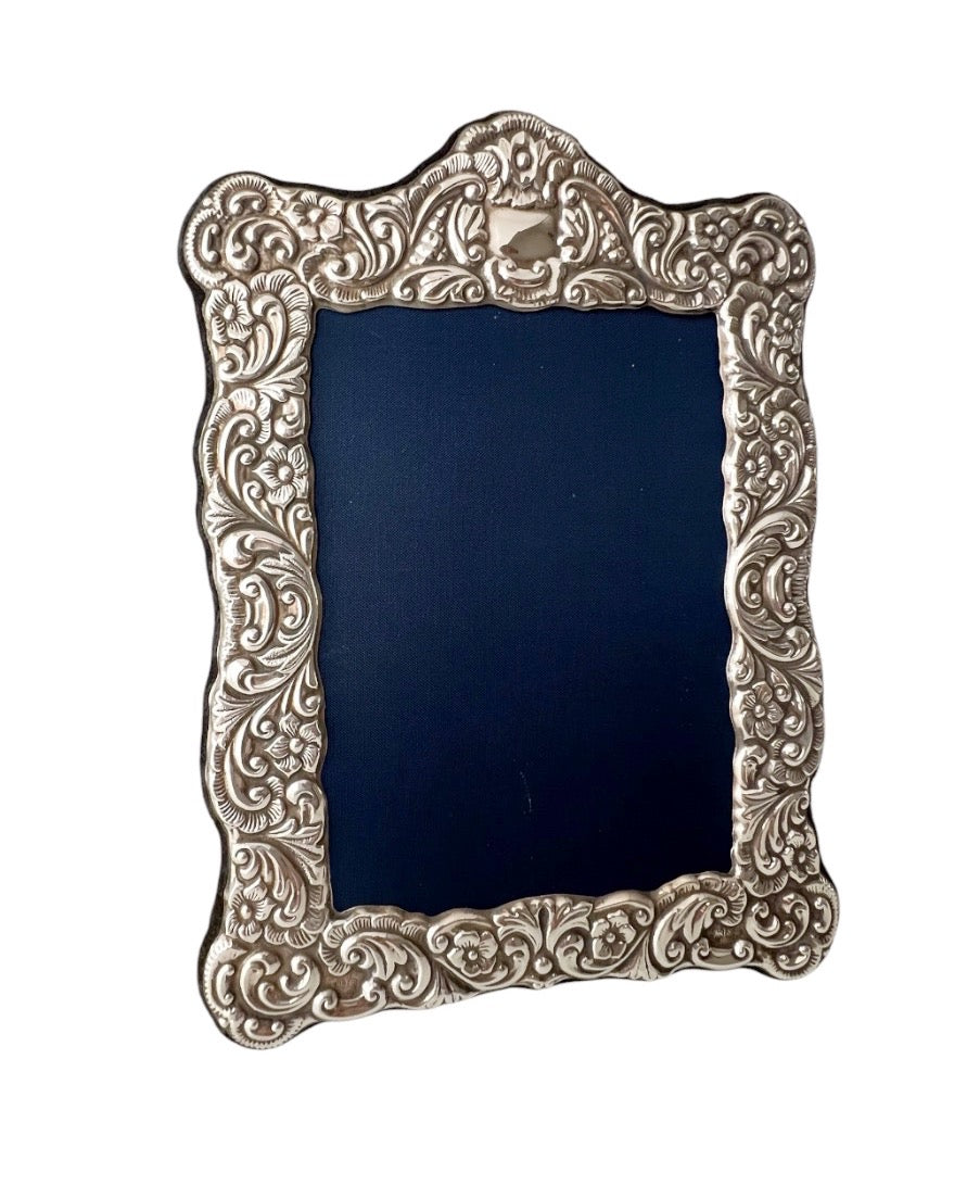 Vintage Carr’s Sheffield Sterling Photo Frame, 1992, Portrait Size