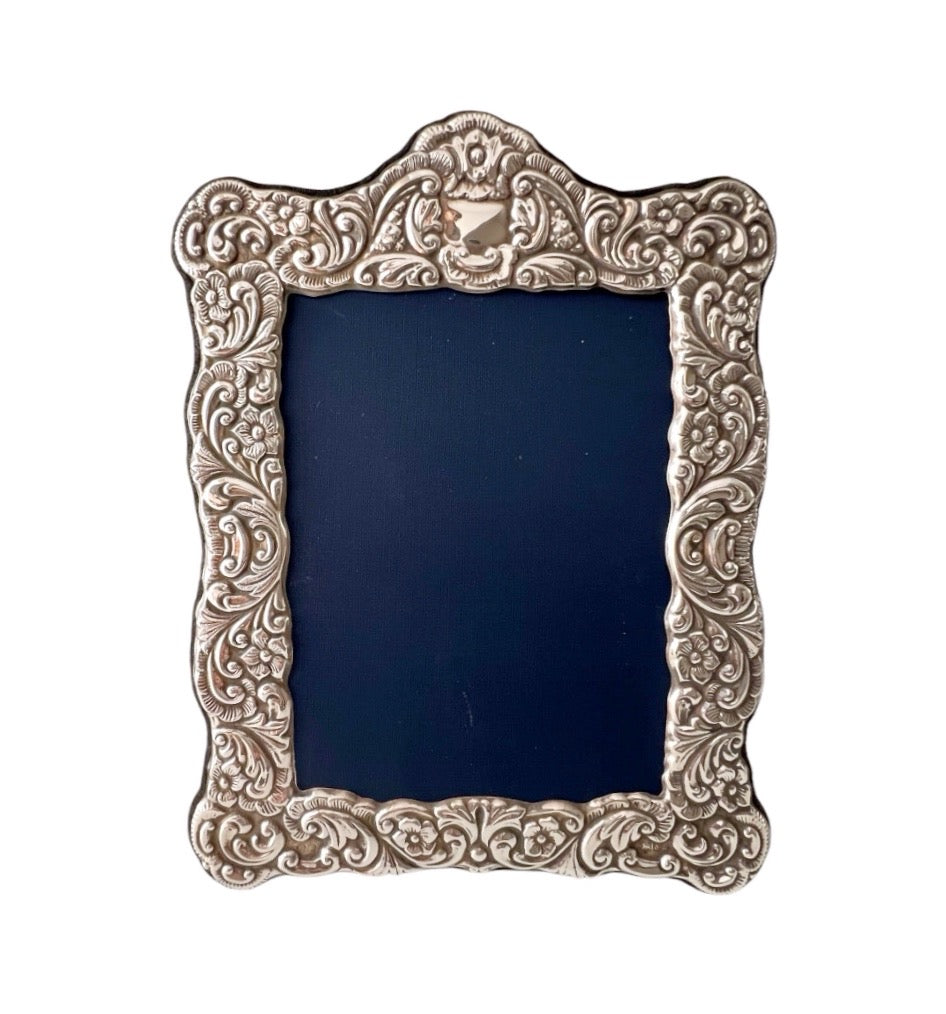 Vintage Carr’s Sheffield Sterling Photo Frame, 1992, Portrait Size