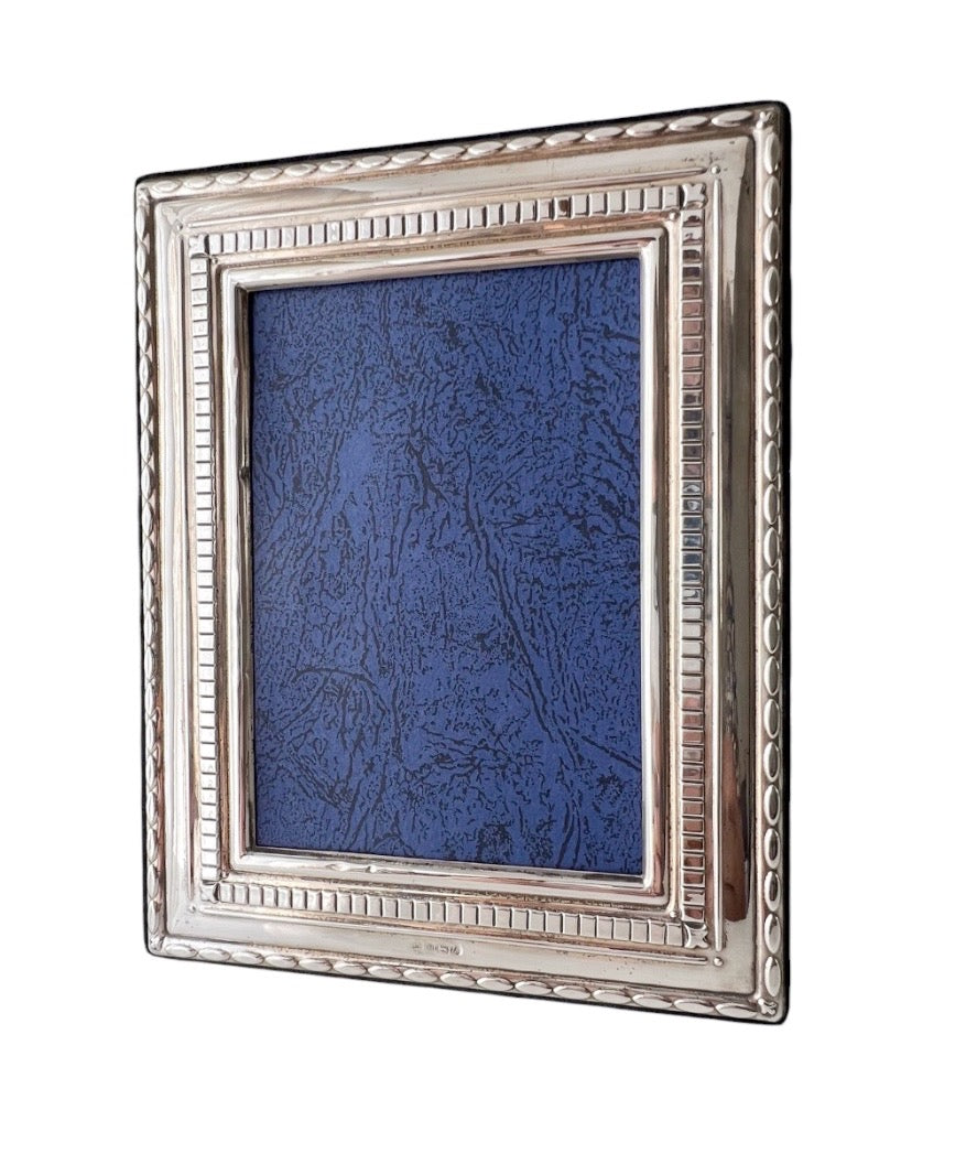 Carr’s Sheffield Sterling Photo Frame, 1990, Original Box