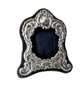 Keyford Sterling Silver Mini Photo Frame, London 1994, Floral Scroll Design