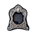 Keyford Sterling Silver Mini Photo Frame, London 1989, Scroll Design