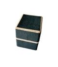 Vintage Blue Grey Cardboard Ring Box