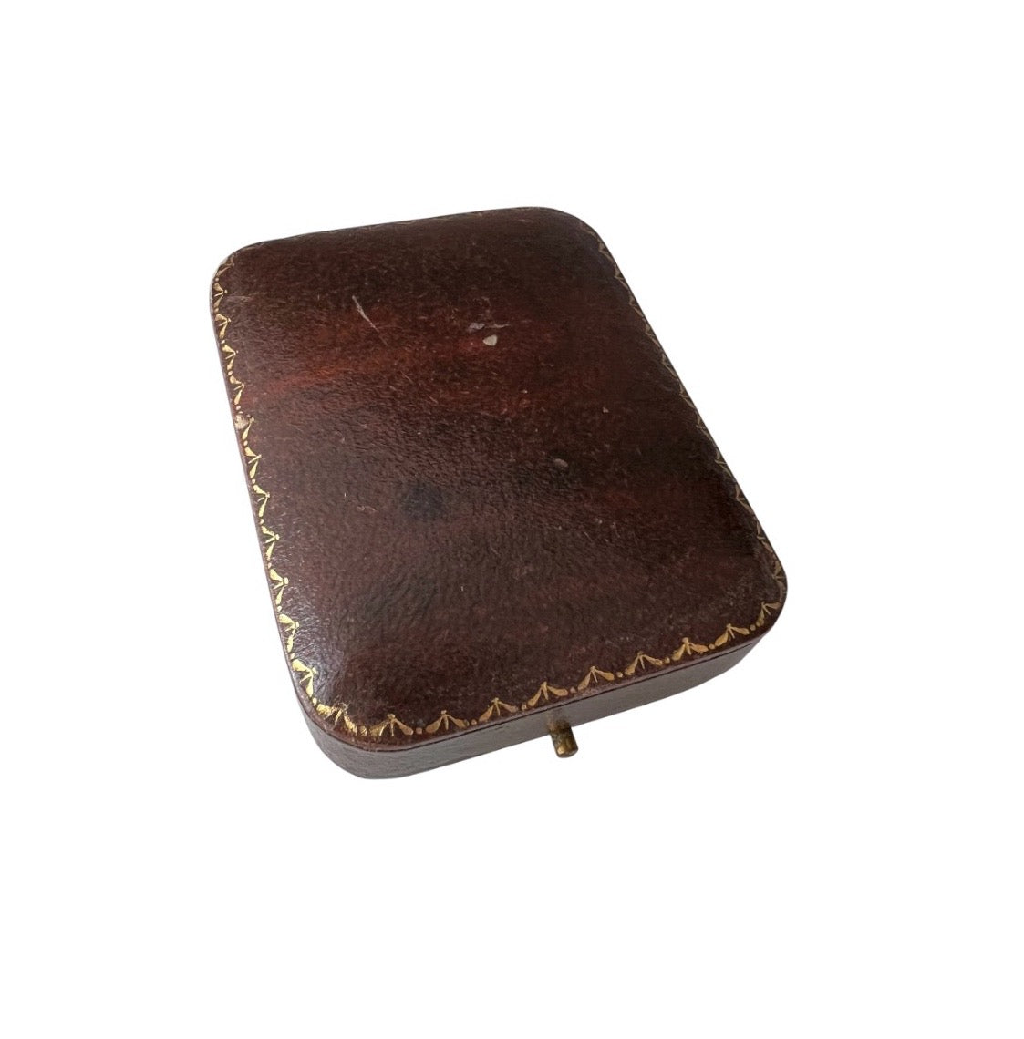 Antique Payne & Son Jewellery Presentation Box, Tunbridge Wells, Black Velvet Interior