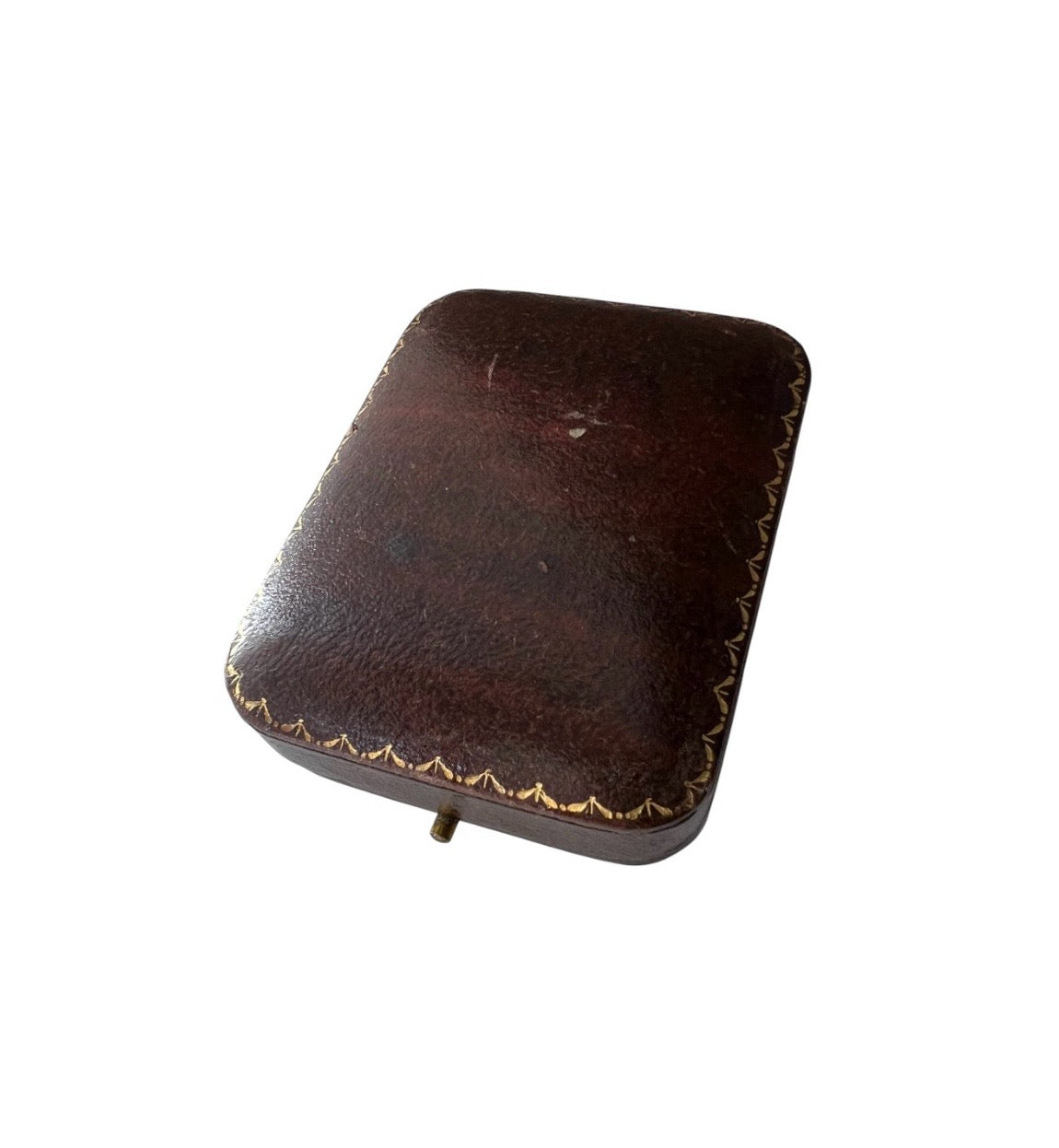 Antique Payne & Son Jewellery Presentation Box, Tunbridge Wells, Black Velvet Interior