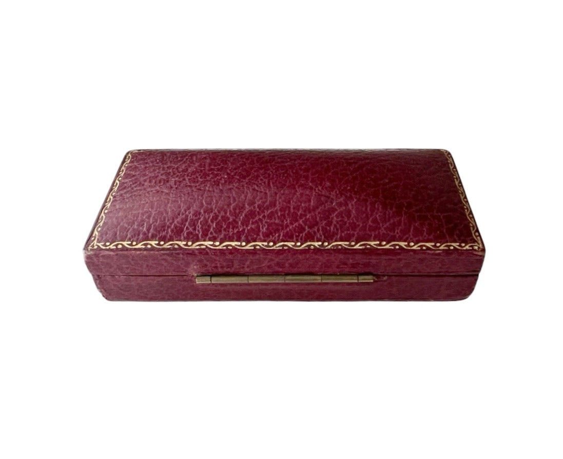 Antique J Drayton & Sons Bracelet Jewellery Box, Taunton Presentation Case