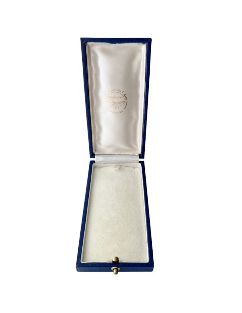 Vintage John Haynes & Co Jewellery Presentation Box, Birchin Lane London