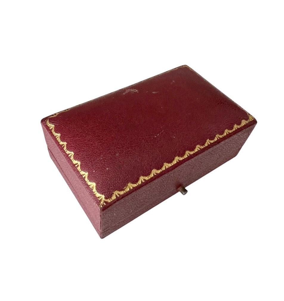 Vintage Garrard & Co Jewellery Presentation Box, Royal Warrant, Regent Street London