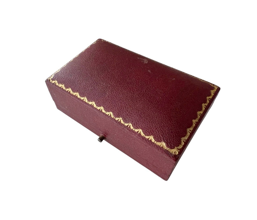Vintage Garrard & Co Jewellery Presentation Box, Royal Warrant, Regent Street London