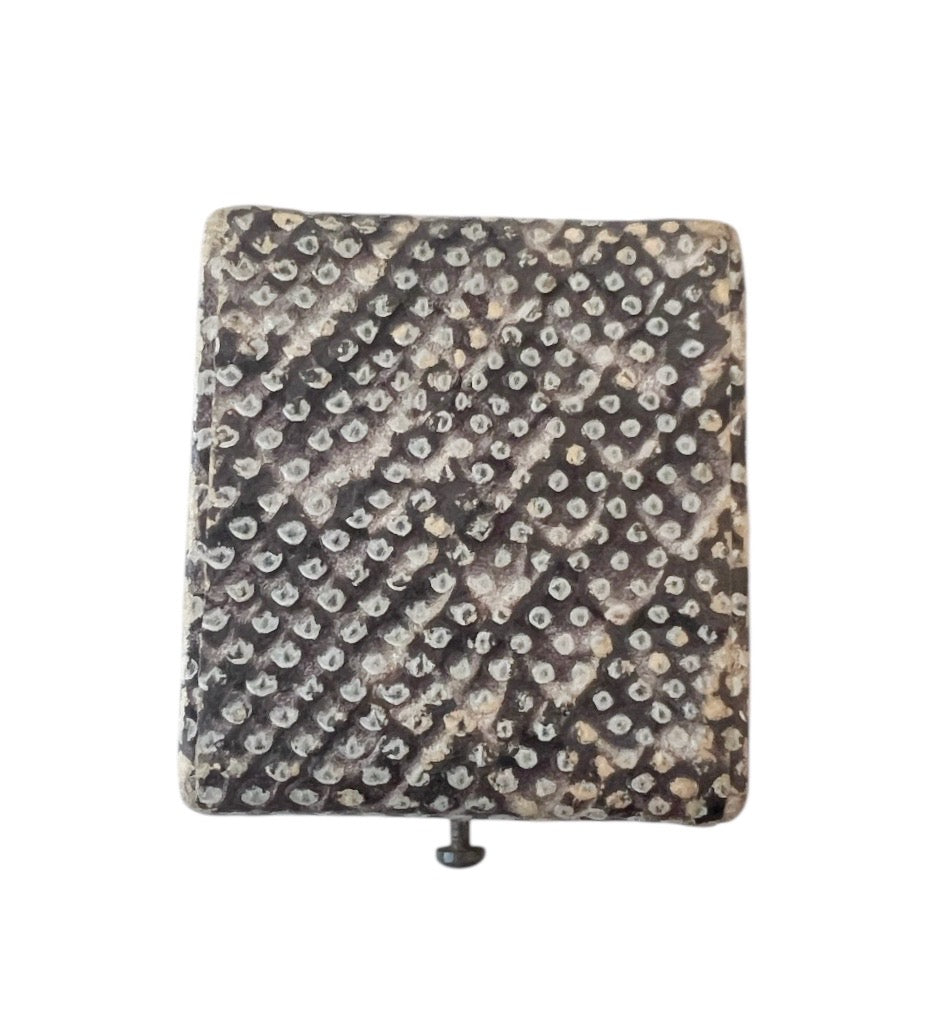 Antique Shagreen Ring Box Stingray Skin Jewellery Presentation Case Edwardian