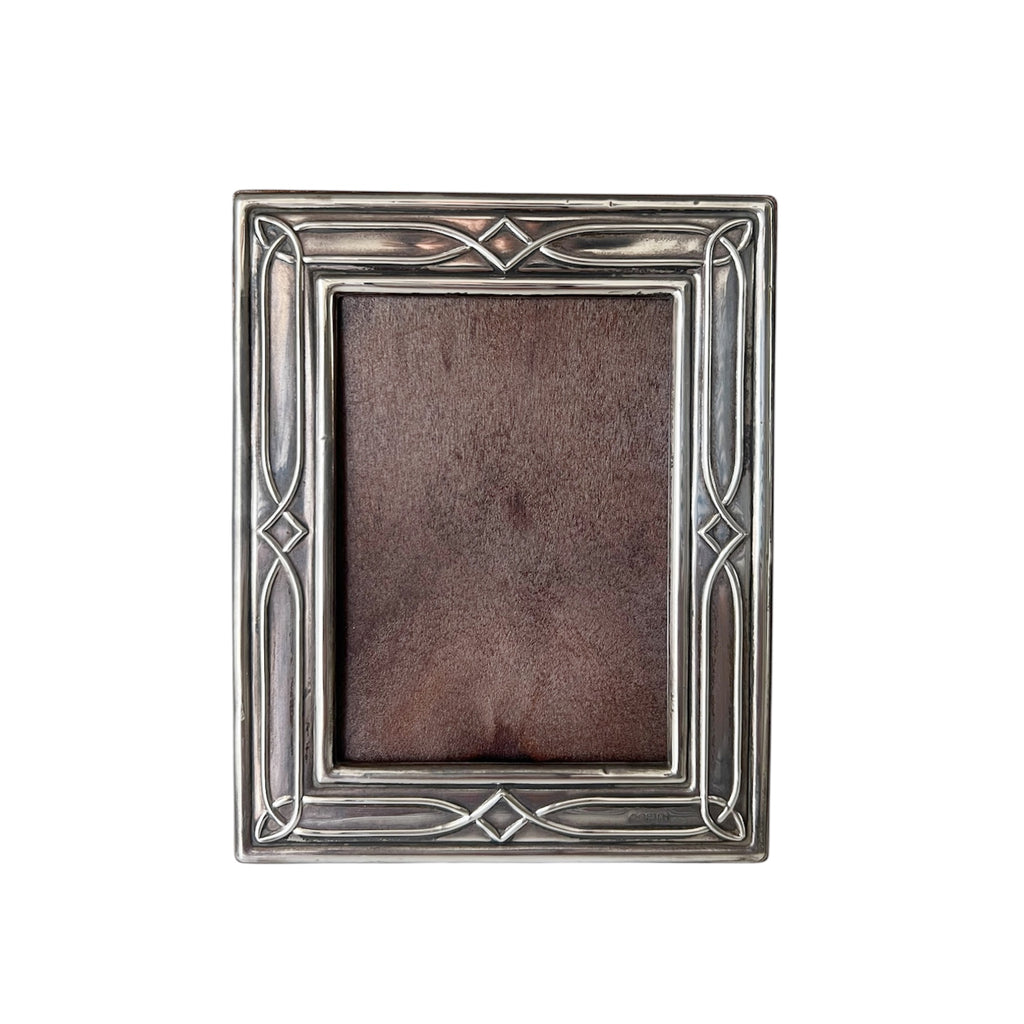 Vintage Sterling Silver Photo Frame, Art Nouveau Style, Made in Sheffield England