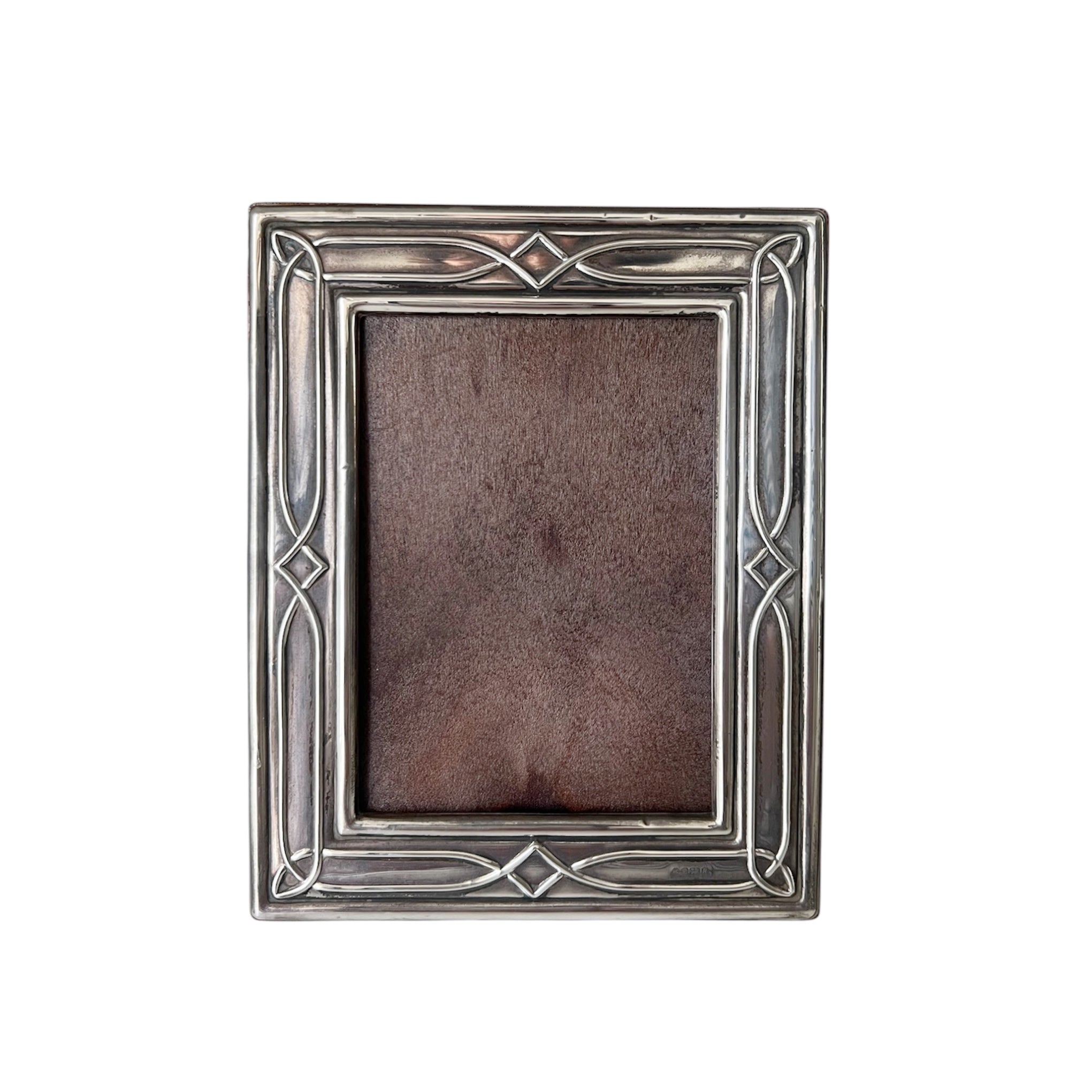 Vintage Sterling Silver Photo Frame, Art Nouveau Style, Made in Sheffield England