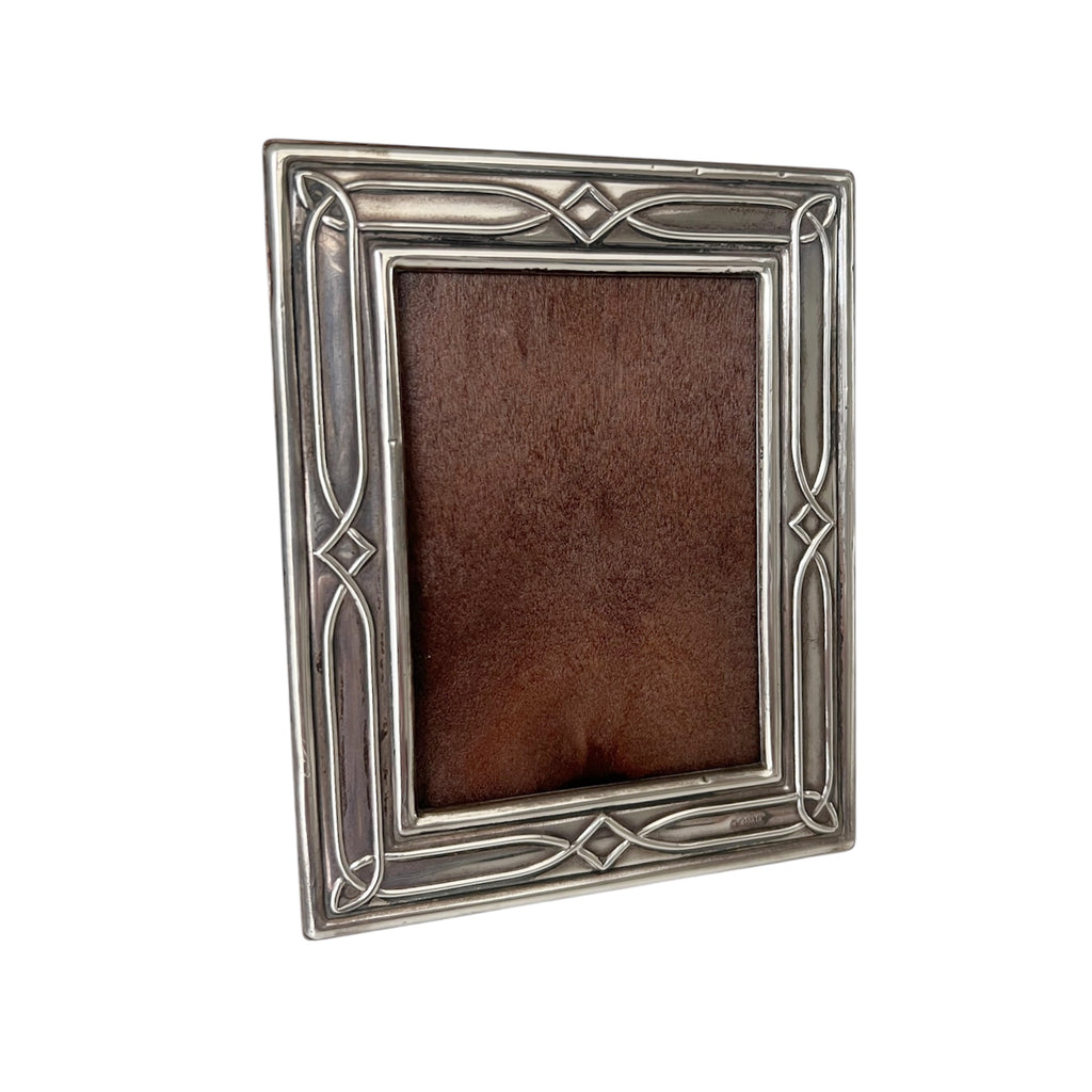 Vintage Sterling Silver Photo Frame, Art Nouveau Style, Made in Sheffield England