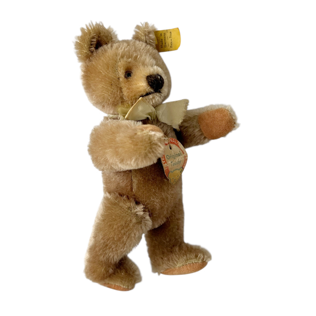 Vintage Steiff Teddy Bear 0202/19 Made in Germany 1970s Original Teddy 7.5 Inch