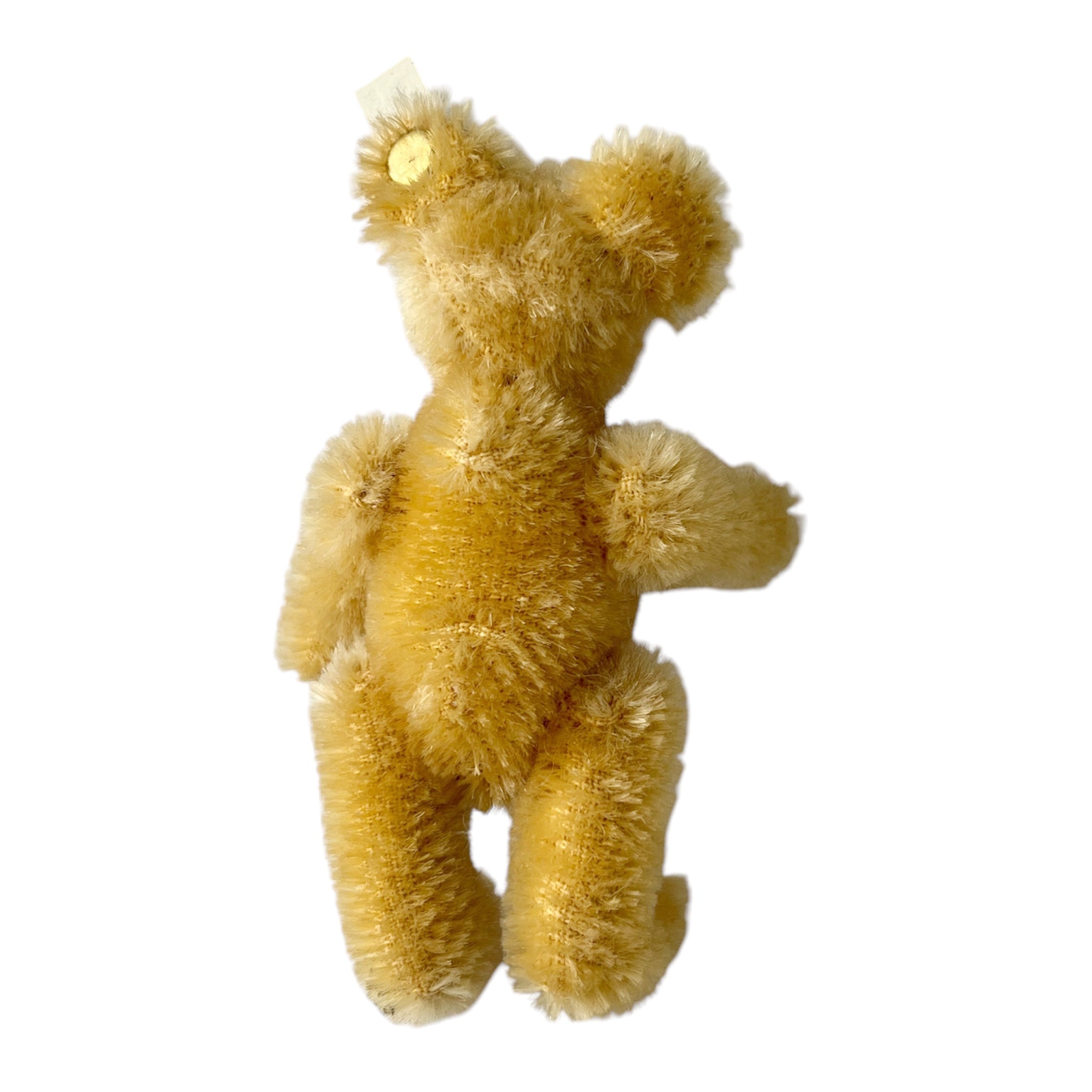Steiff Club Teddy Bear 1998, Miniature Mohair Bear, Knopf Im Ohr, 9 cm