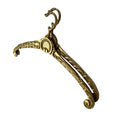 Vintage Pair of Brass Ornate Brass Clothes Hangers.