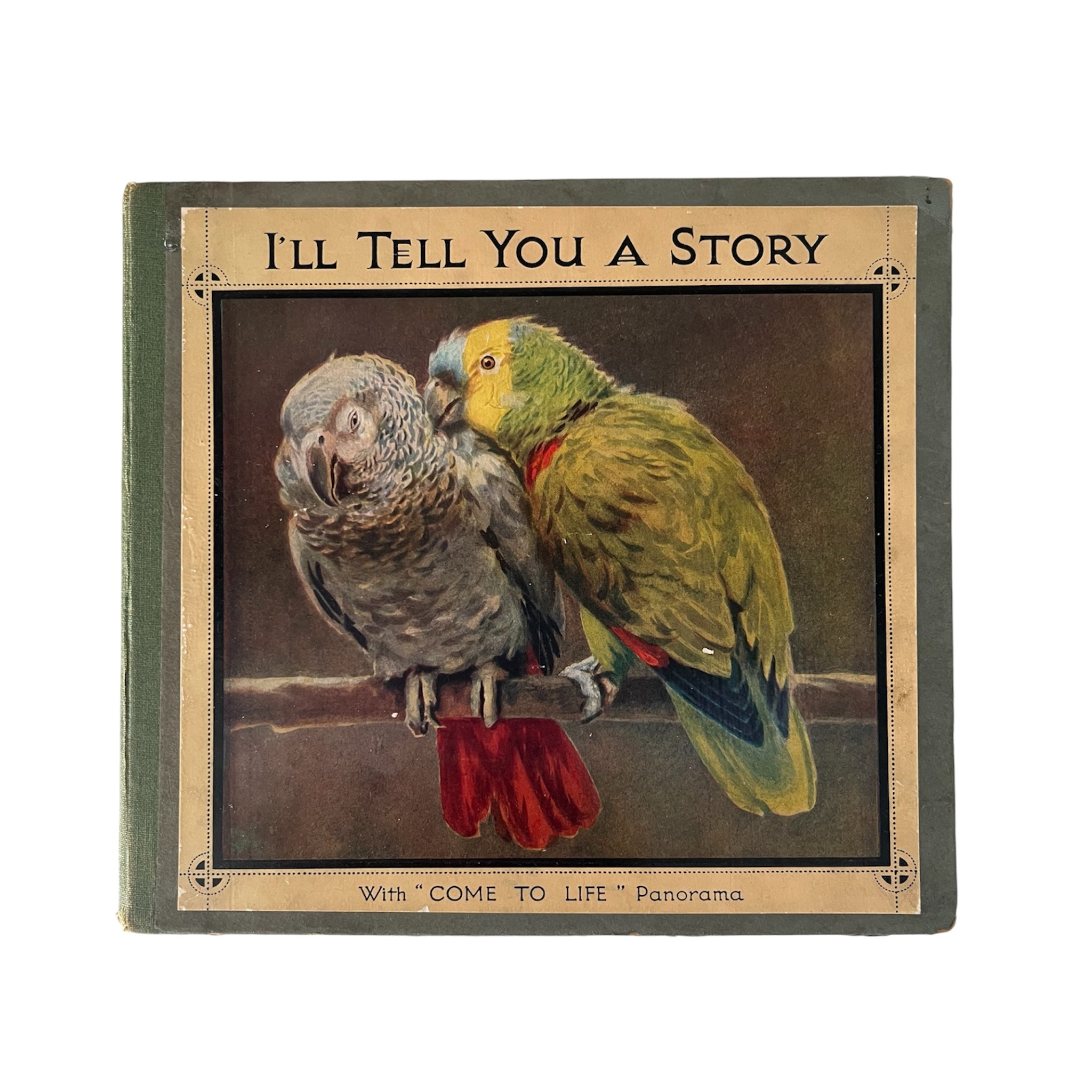Raphael Tuck I’ll Tell You a Story With Come to Life Panorama, Antique Illustrated Book