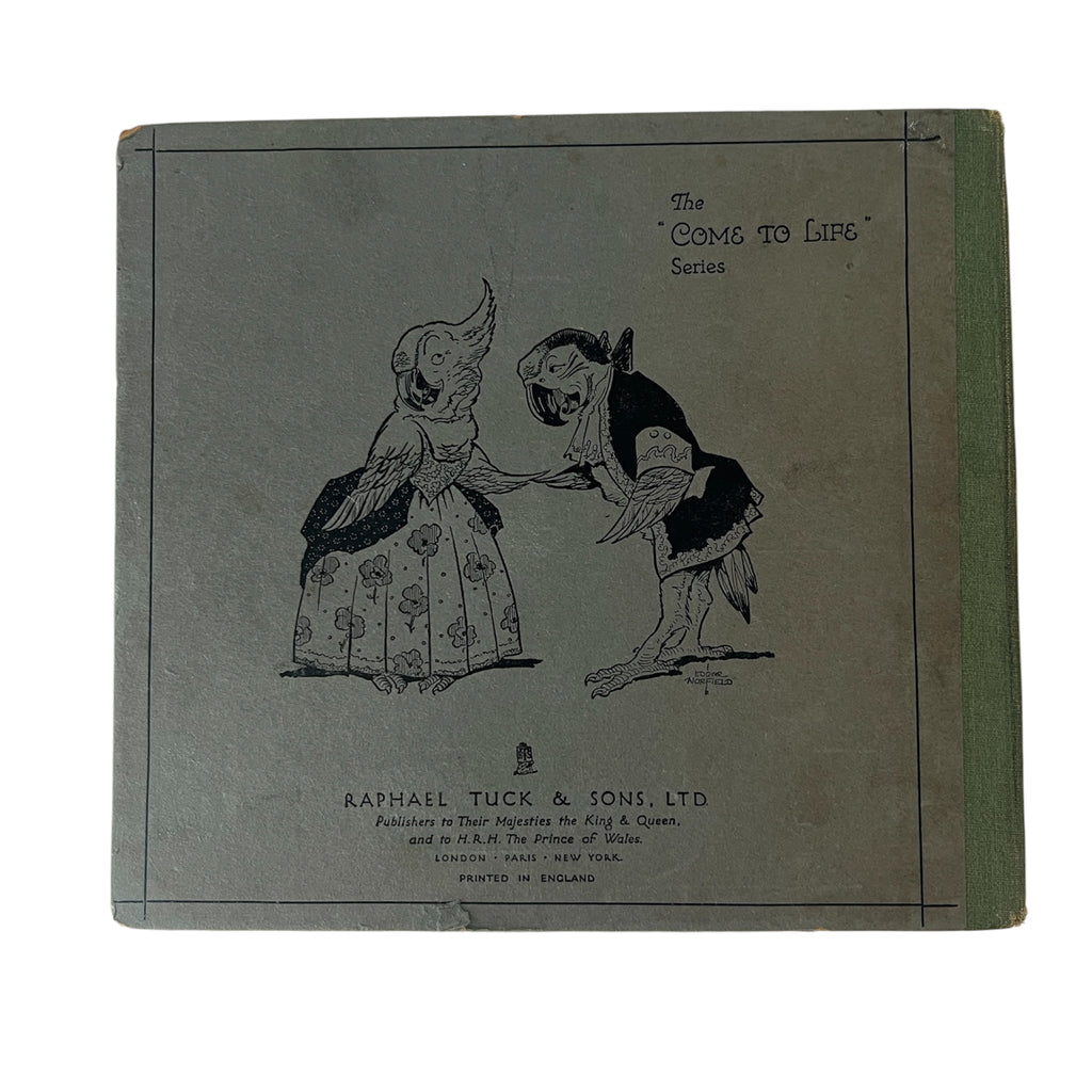 Raphael Tuck I’ll Tell You a Story With Come to Life Panorama, Antique Illustrated Book