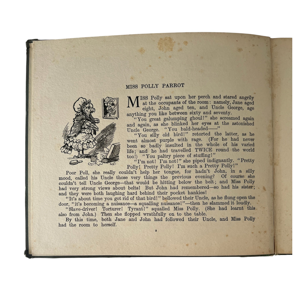 Raphael Tuck I’ll Tell You a Story With Come to Life Panorama, Antique Illustrated Book