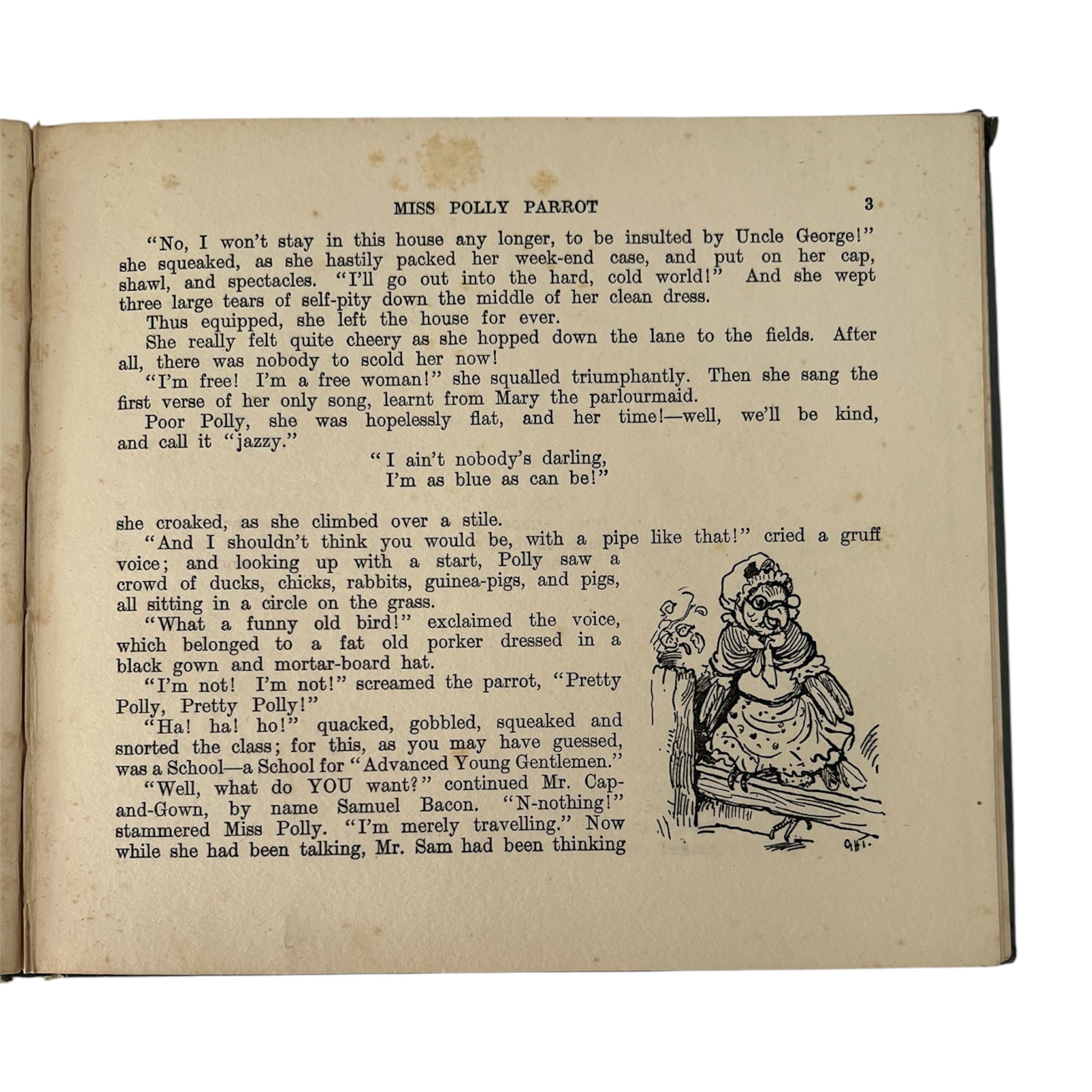 Raphael Tuck I’ll Tell You a Story With Come to Life Panorama, Antique Illustrated Book