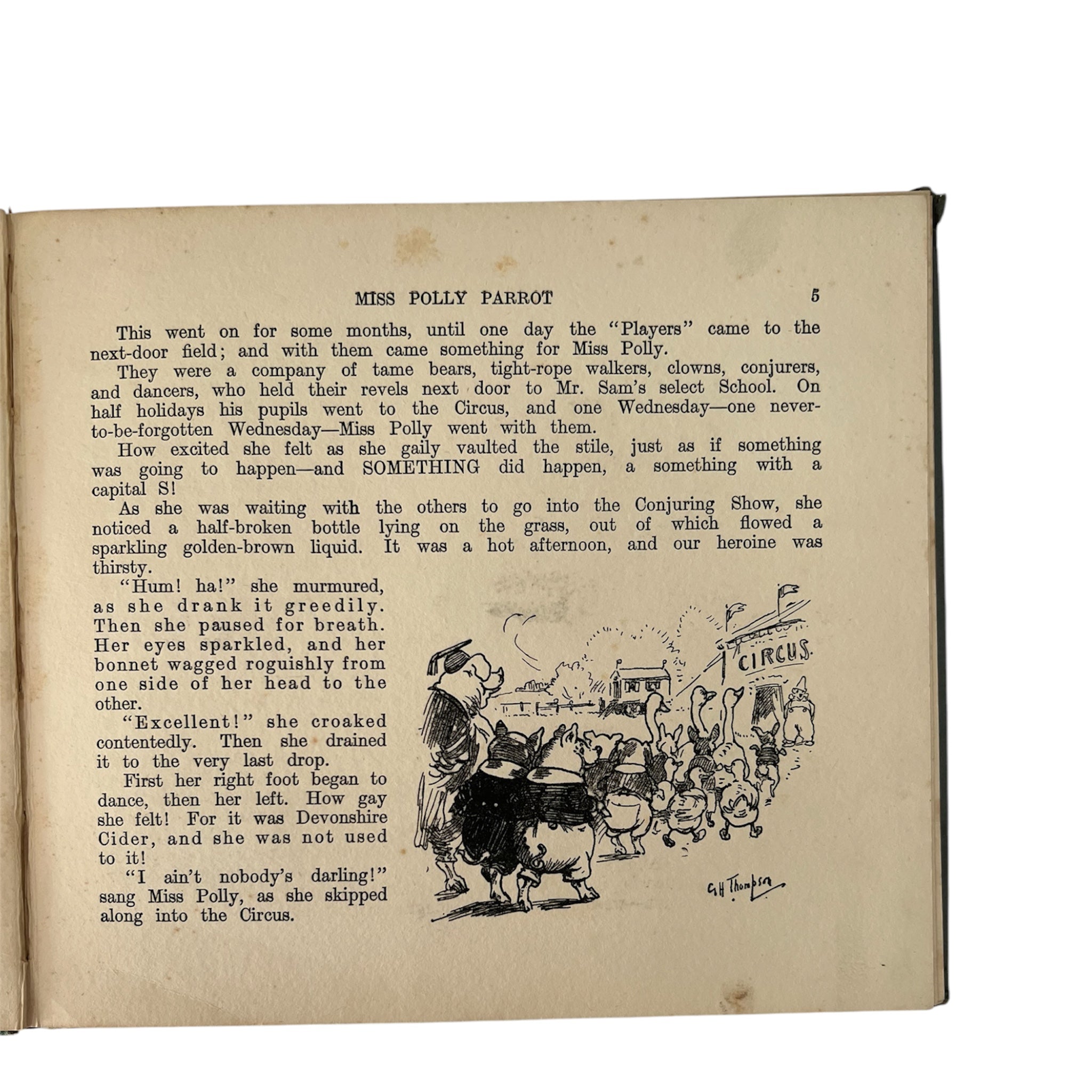 Raphael Tuck I’ll Tell You a Story With Come to Life Panorama, Antique Illustrated Book
