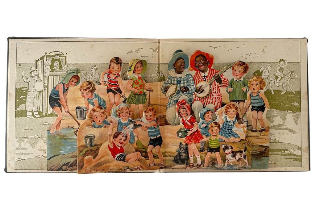 Raphael Tuck I’ll Tell You a Story With Come to Life Panorama, Antique Illustrated Book