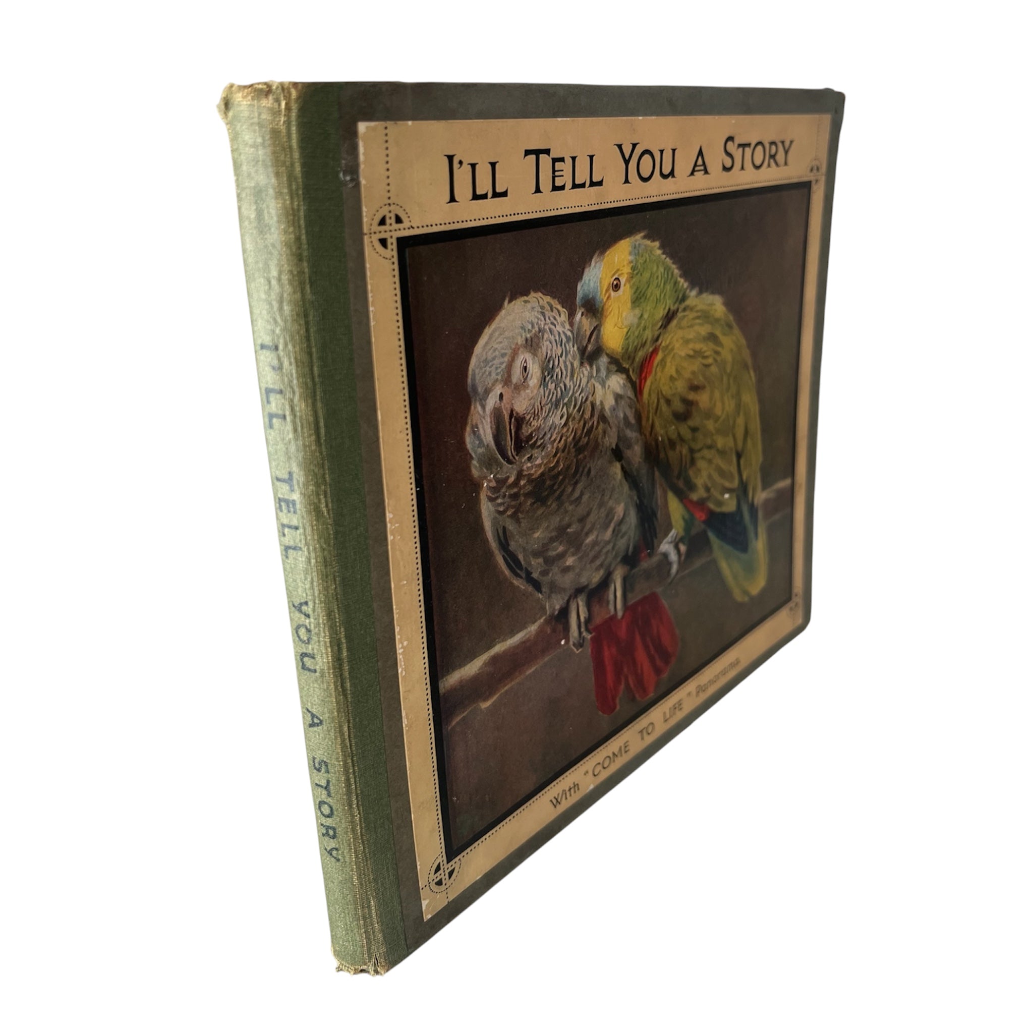 Raphael Tuck I’ll Tell You a Story With Come to Life Panorama, Antique Illustrated Book
