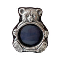 Keyford Frames Sterling Silver Teddy Bear Photo Frame, London 1990