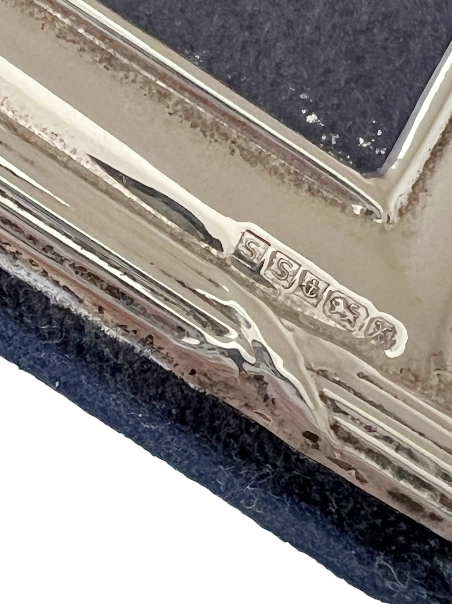 Keyford Frames Sterling Silver Double Photo Frame, London 1990
