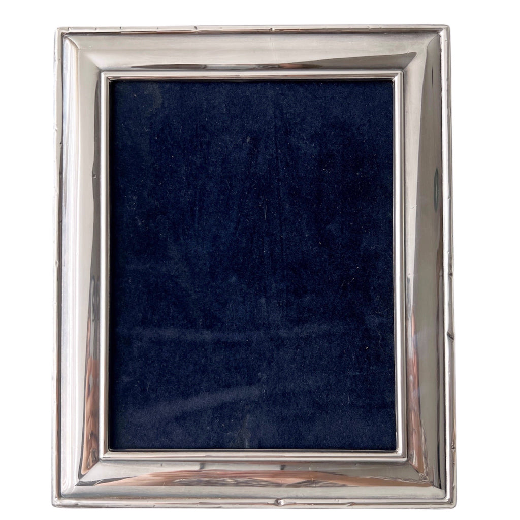 Large Carr’s Sheffield Sterling Photo Frame, Hallmarked 2000