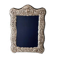 Carr’s Sheffield Sterling Photo Frame, 1993, Floral Scroll Design