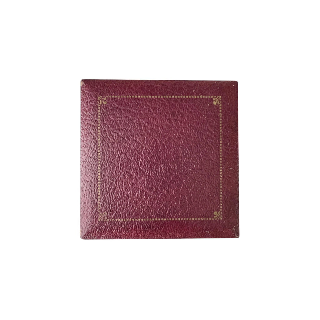 Antique Colborne Ltd Jewellers Trowbridge Leather Jewellery Presentation Box