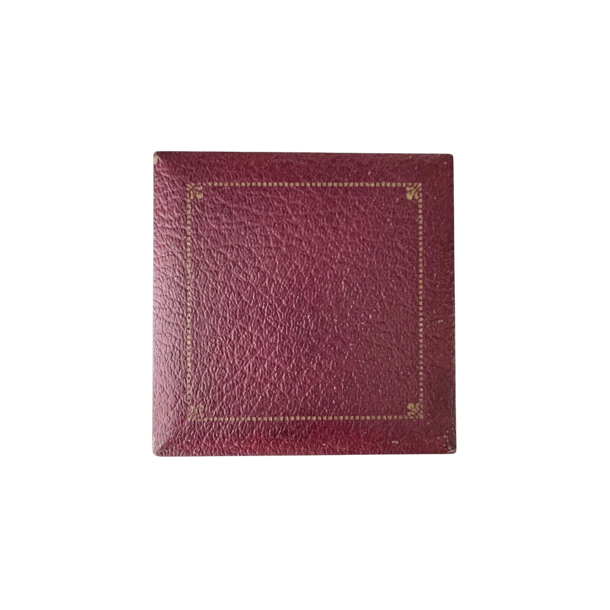 Antique Colborne Ltd Jewellers Trowbridge Leather Jewellery Presentation Box