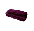 Antique Burgundy Velvet Brooch Case Victorian Jewellery Display