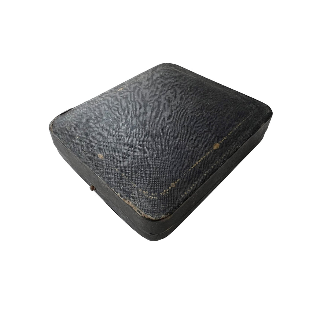 Antique Watch Box , W Pyke & Son Birkenhead, Silk Lined Presentation Case