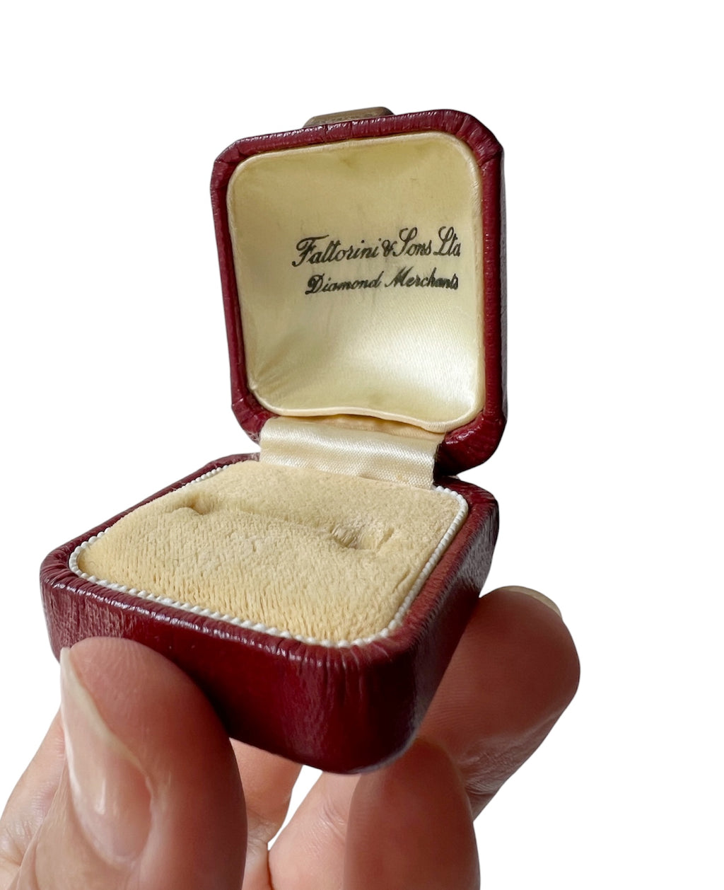 Antique Red Ring Box – Fattorini & Sons Ltd