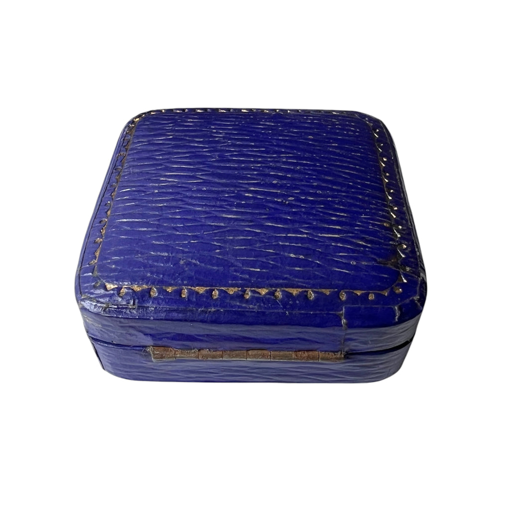 Antique Blue Brooch Box – H. Lockhart & Sons Whitehaven