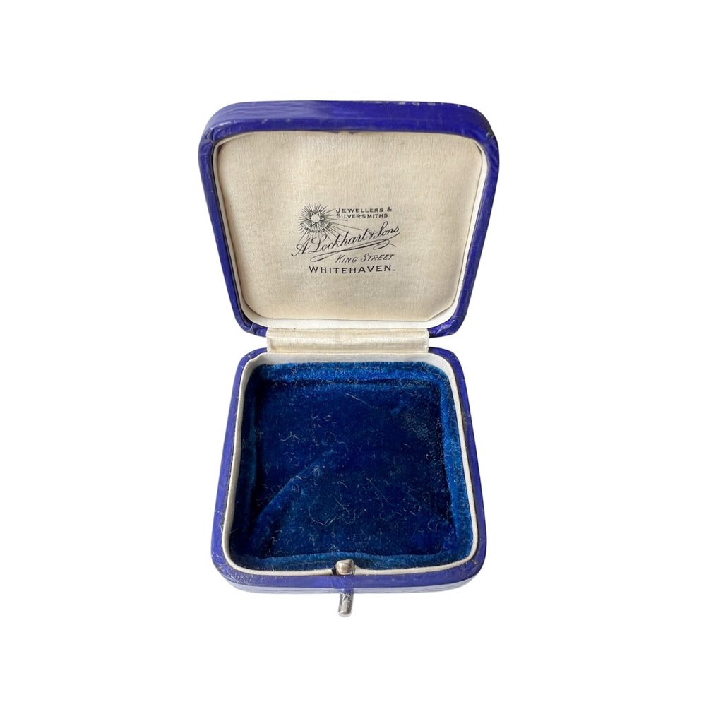 Antique Blue Brooch Box – H. Lockhart & Sons Whitehaven