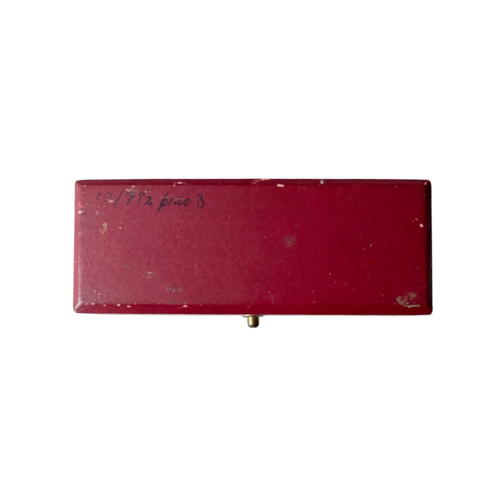Vintage David Andersen Jewellery Box – Red Norwegian Presentation Case