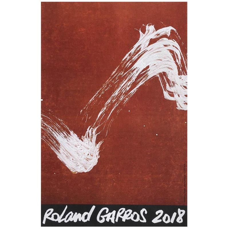Fabienne Verdier - Original Official Roland Garros 2018 Poster