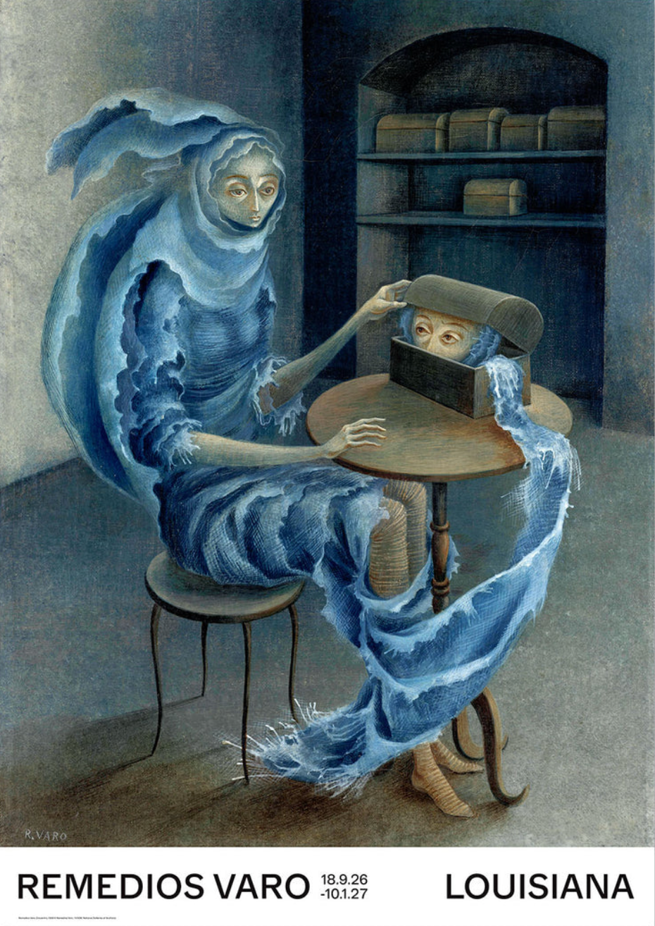 Remedios Varo "Encuentro" - Original Exhibition Poster
