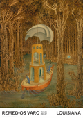 Remedios Varo "Discovery" - Original Exhibition Poster