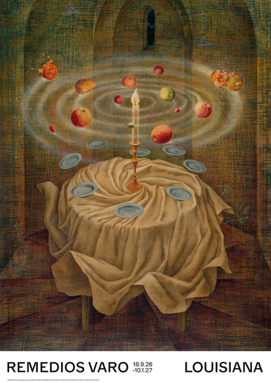 Remedios Varo "Still Life Resurrecting" - Original Exhibition Poster