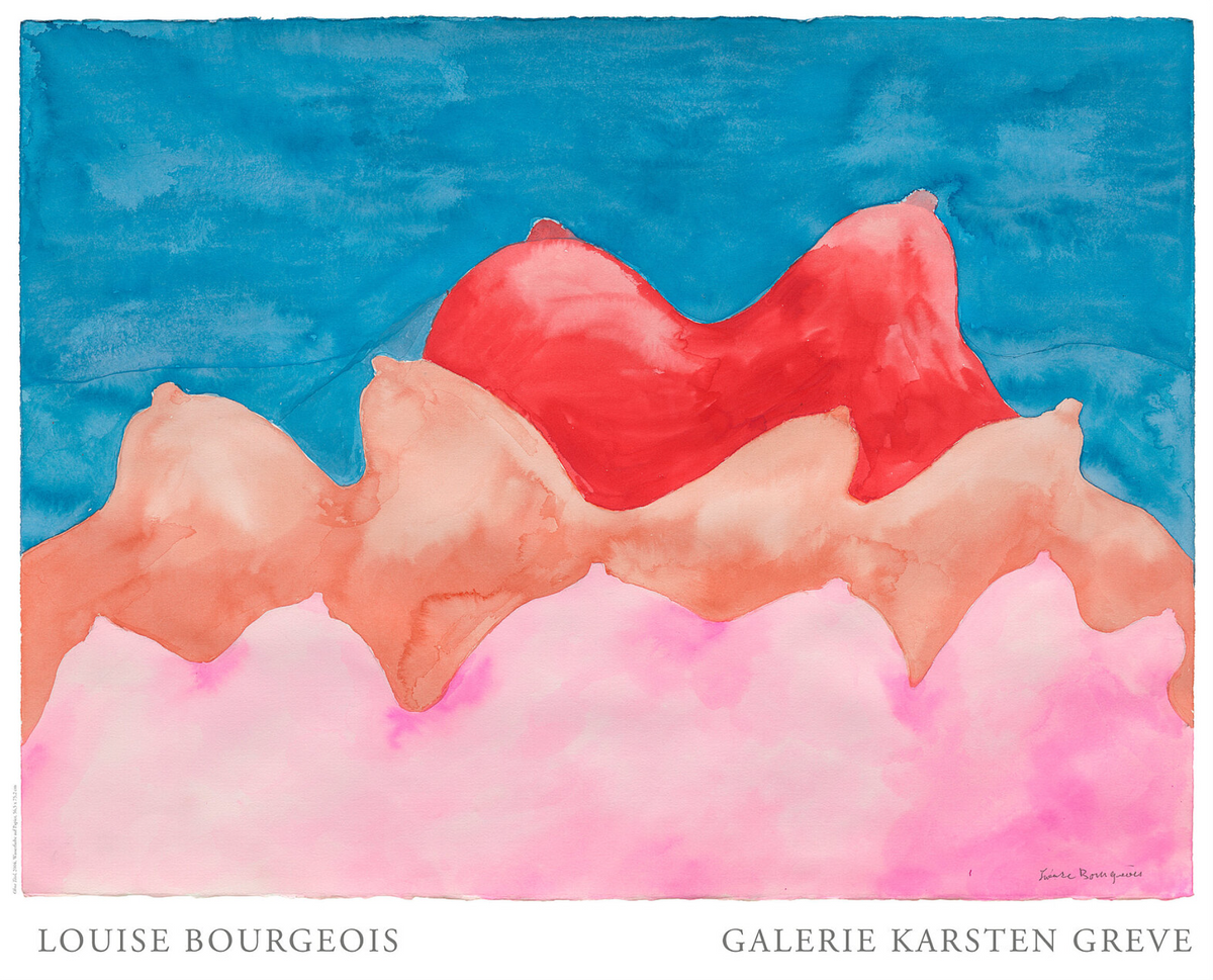 Louise Bourgeois, Original Exhibition Museum Poster