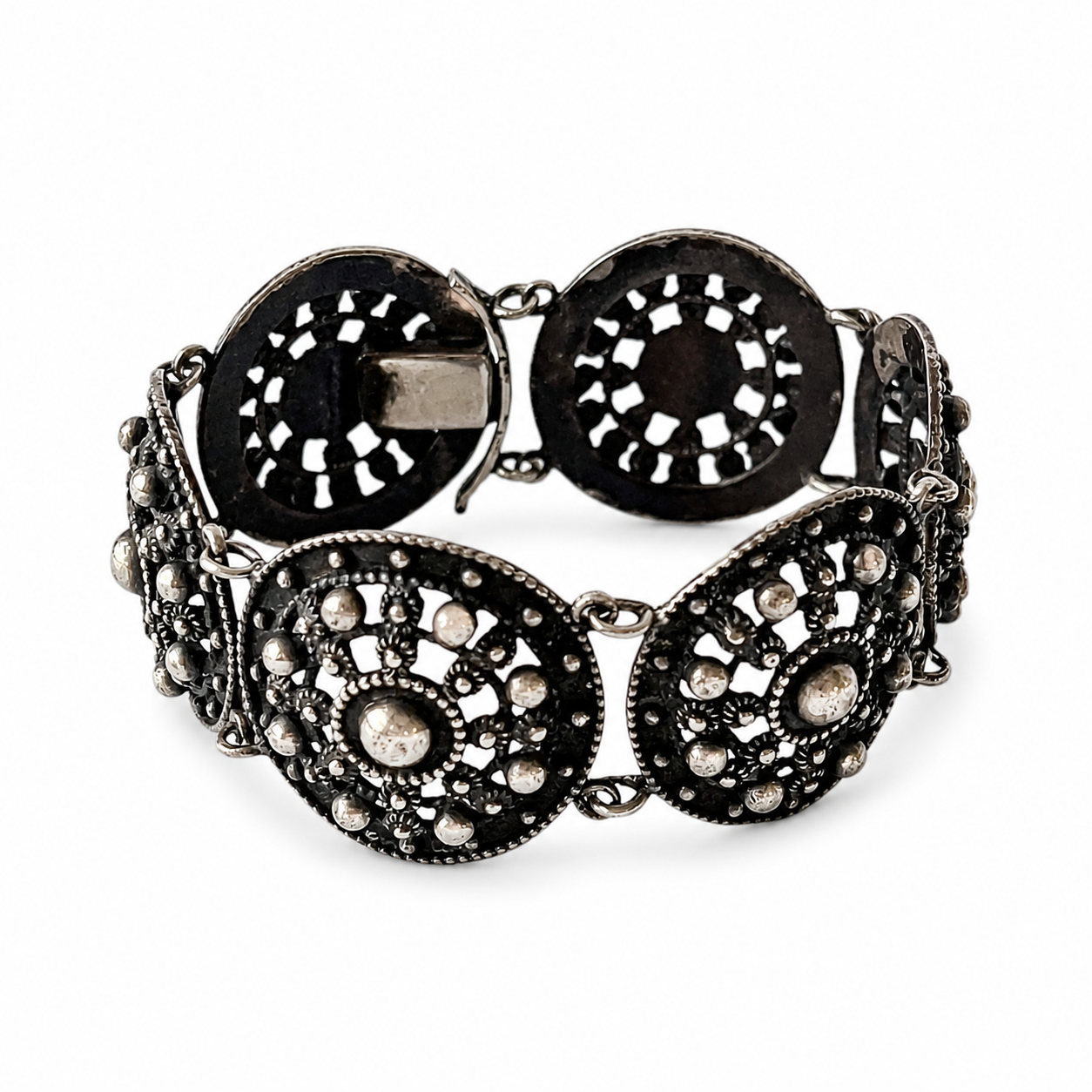 Vintage Dutch Silver Zeeuwse Knoop Bracelet