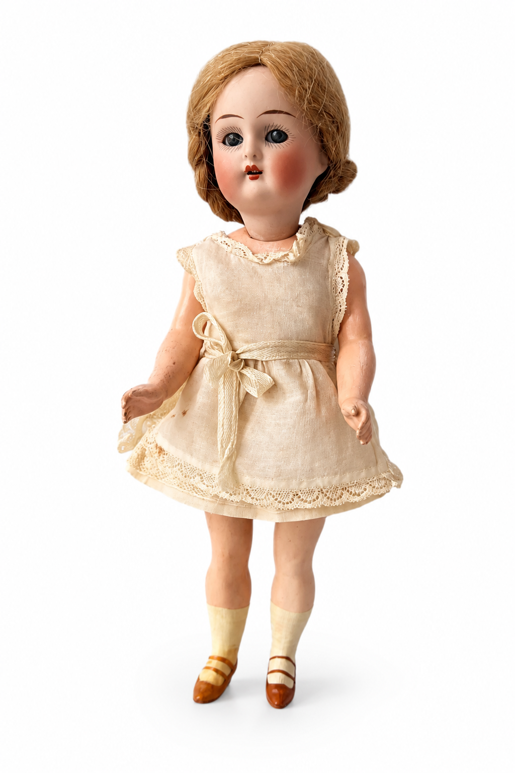 Antique Kämmer & Reinhardt Halbig Bisque Head Mignonette Doll with Original Clothing