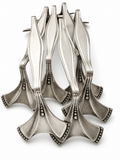 Set of 6 Art Nouveau Silver Plated Knife Rests, G.K 90 Tableware