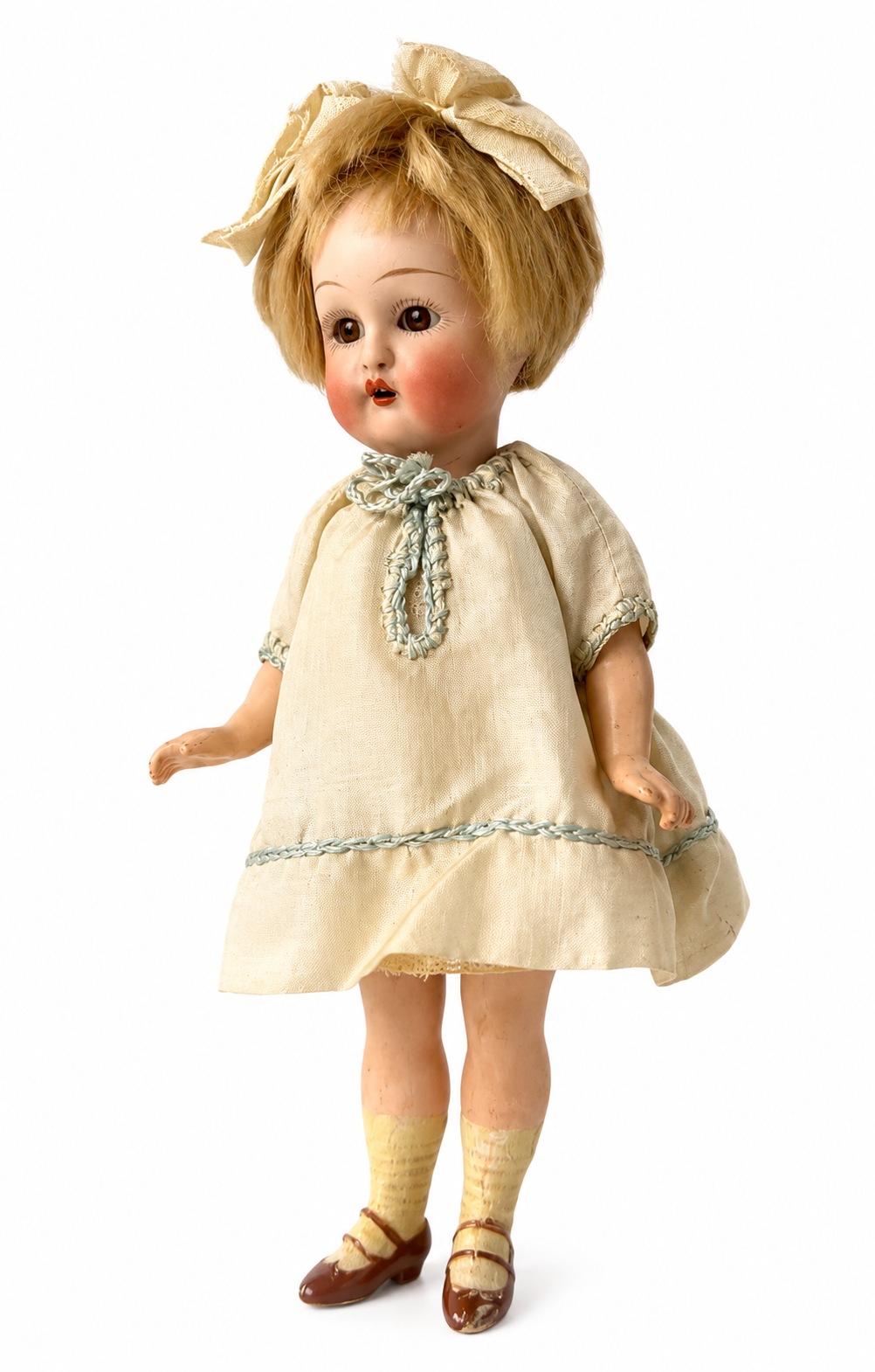 Antique Kämmer & Reinhardt Halbig Bisque Head Mignonette Doll . 19 cm - 7.5 in