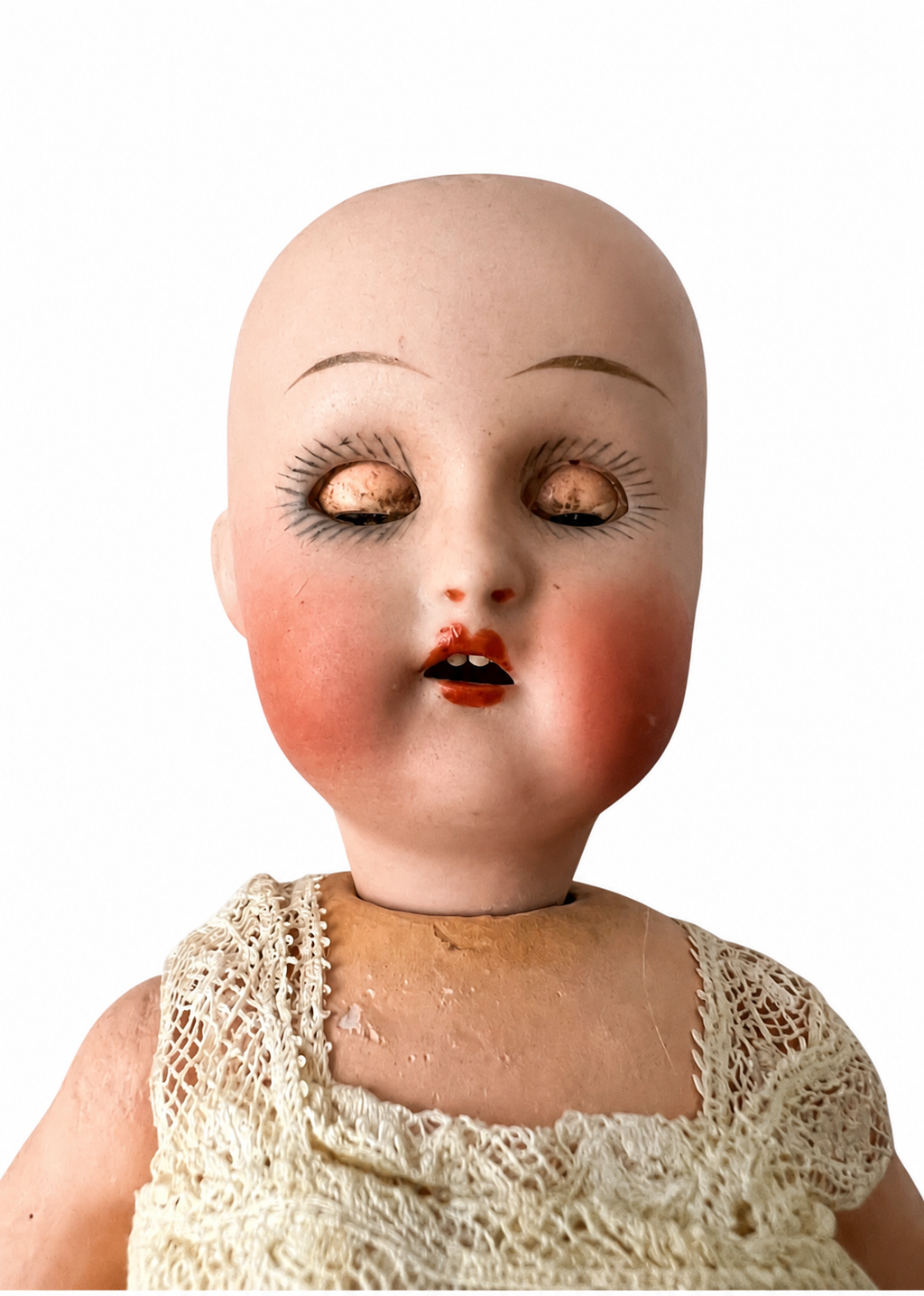 Antique Kämmer & Reinhardt Halbig Bisque Head Mignonette Doll . 19 cm - 7.5 in